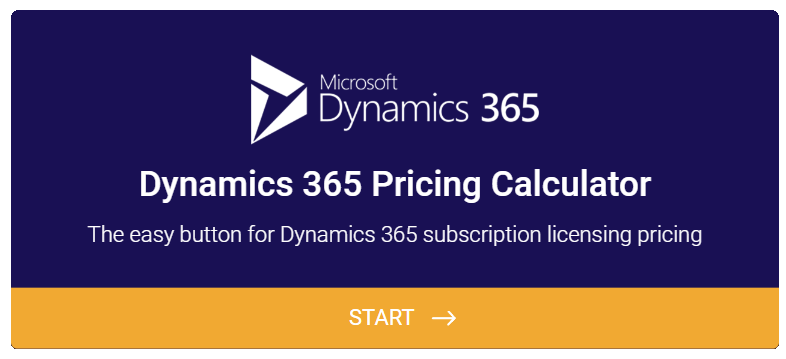 Microsoft dynamics 365 pricing
